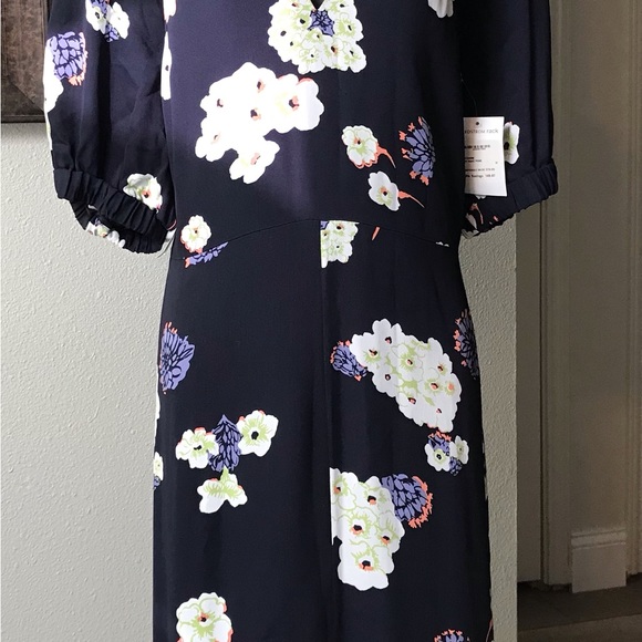 NWT LEWIT NAVY NIGHT POSIE DRESS SIZE 12 - Picture 12 of 13